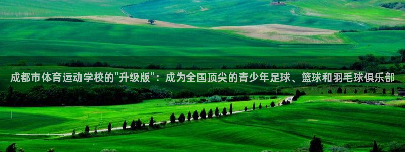JJB竞技宝官网下载是干嘛的公司：成都市体育运动学校