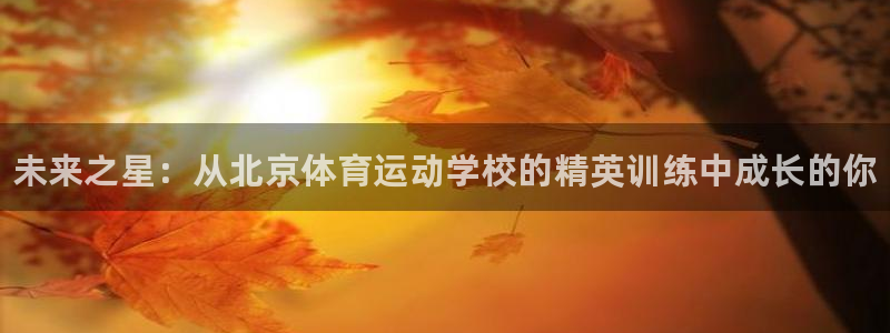 JJB竞技宝官网下载平台假的吗是真的吗：未来之星：从